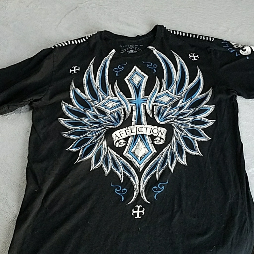Men's affliction shirt